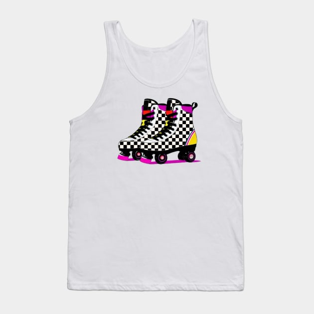 Checkered Past Tank Top by L'Appel du Vide Designs by Danielle Canonico